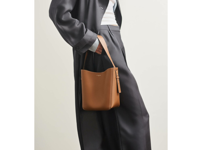 Sac hobo petit modèle Céleste en cuir lisse