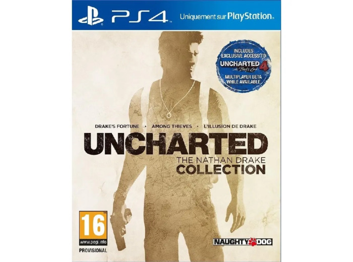 Jeu Ps4 Uncharted The Nathan Drake Collection