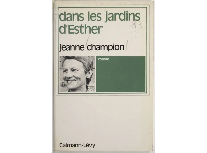 Livre Dans les jardins d'Esther'