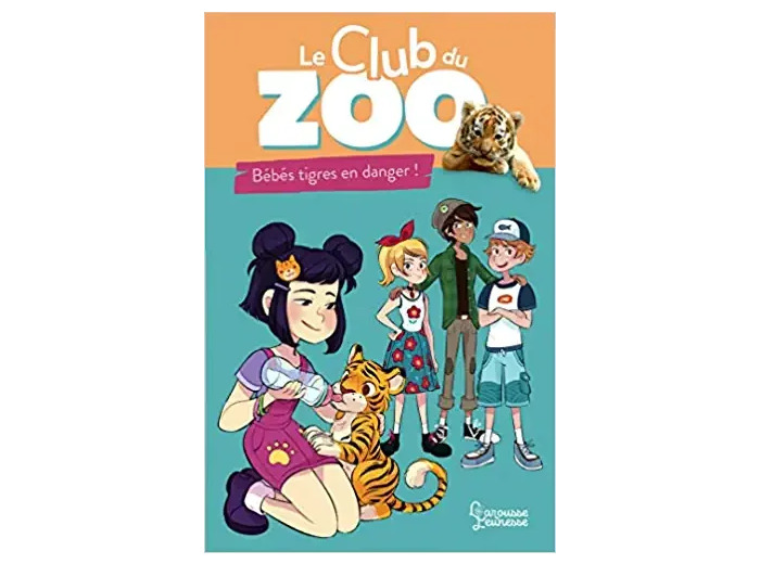 Livre Le Club Du Zoo - Bébés Tigres En Danger !
