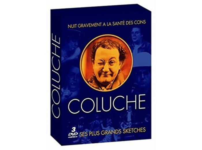 Dvd Coluche : Ses plus grands sketches - Coffret 3 DVD