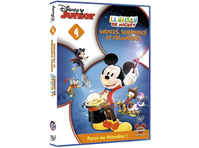 Dvd La Maison de Mickey - 04 - Indices, surprises et friandises
