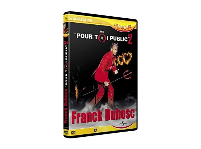 Dvd Franck Dubosc - Les pour toi Public 2