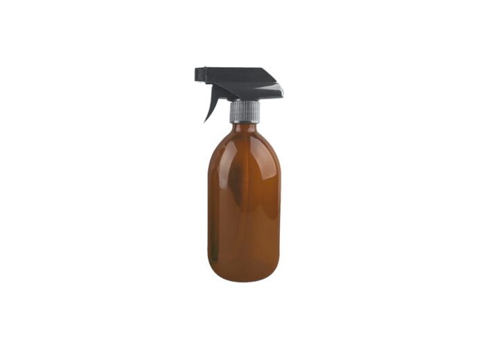 Vaporisateur en verre ambré spray - 500 ml