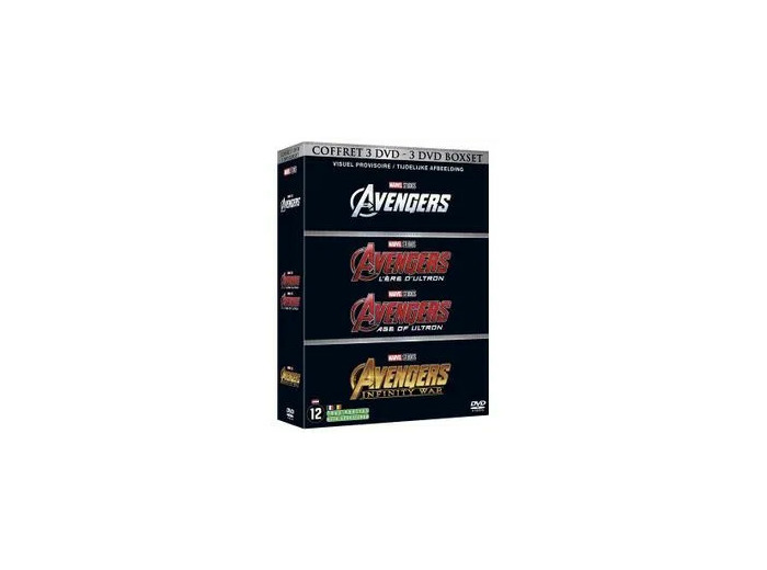 Dvd Avengers 1 à 3 Coffret DVD