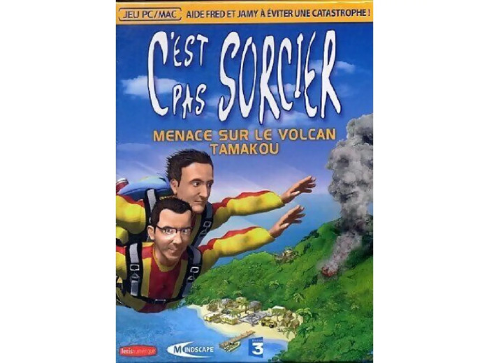 Jeu PC C'EST PAS SORCIER Menace sur le volcan Tamakou