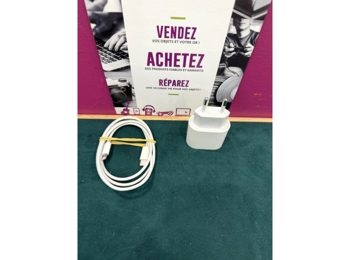 Adaptateur secteur Apple 20 Watts USB-C Blanc A2347