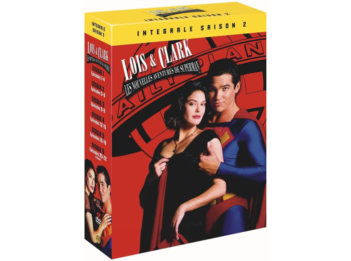 Dvd Lois & Clark : L'intégrale saison 2 - Coffret 6 DVD
