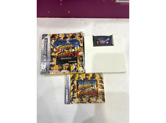 JEU GAMEBOY ADVANCE GBA SUPER STREET FIGHTER 2 Turbo REVIVAL