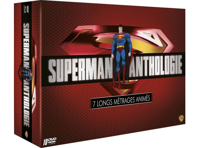 Dvd Superman Anthologie - 7 longs métrages animés - Édition Limitée