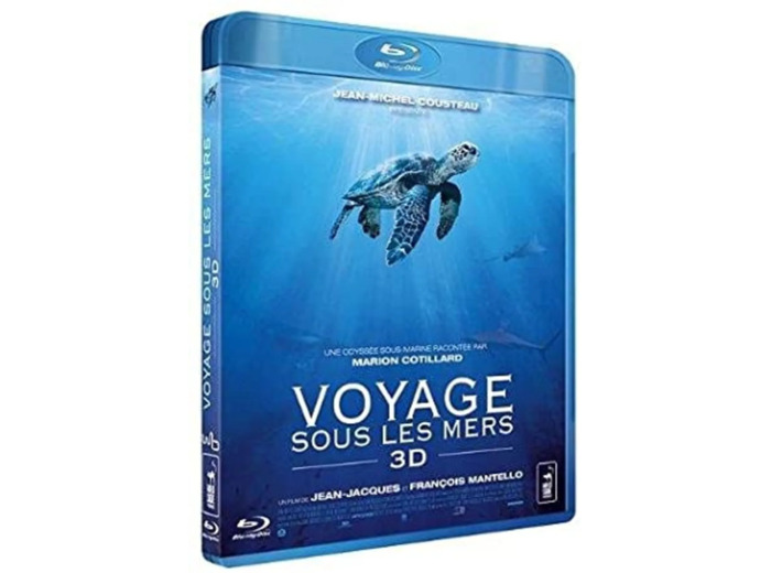 Blu-Ray Voyage sous les mers 3D (inclus 2 paires de lunettes 3D)