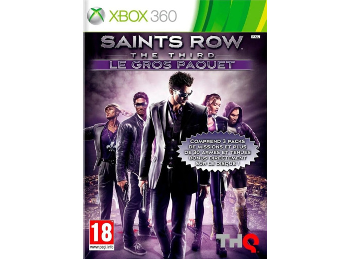 Jeu XBox 360 Saints Row : The Third - le Gros Paquet