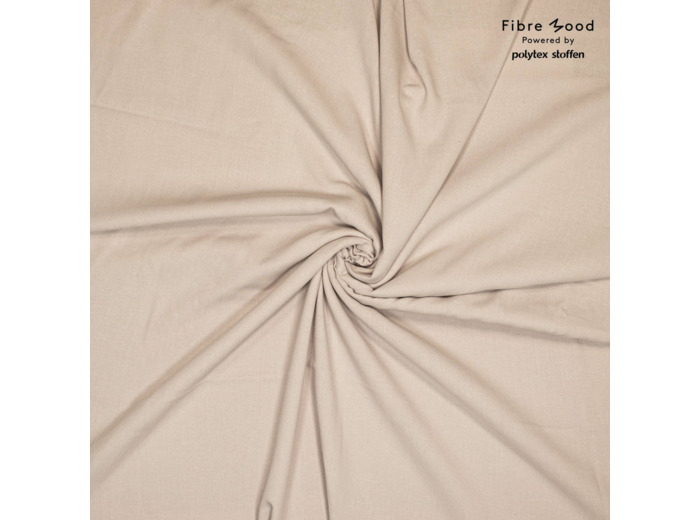 Fibre Mood - Tissu "Veronica" Mélange de Viscose et Lin Uni Couleur Parme