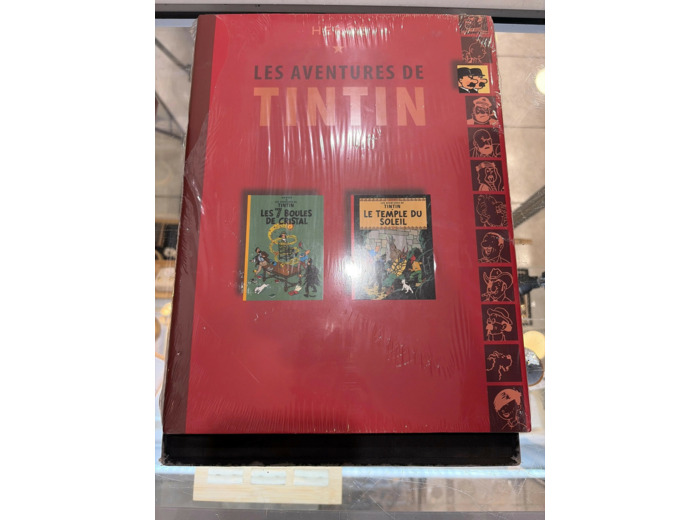 Livre Double Album Tintin Edition France Loisirs