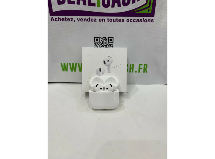 Apple AirPods 4 ANC (2024) - Écouteurs sans fil avec réduction active du bruit - Blanc