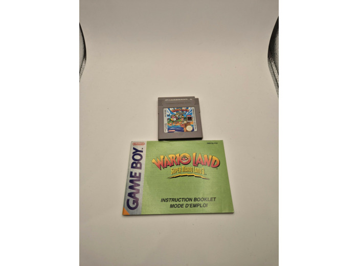 Jeu Gameboy Gb Super Mario Land 3 Wario Land (Warioland)