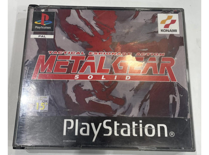 Jeu Ps1 Metal Gear Solid
