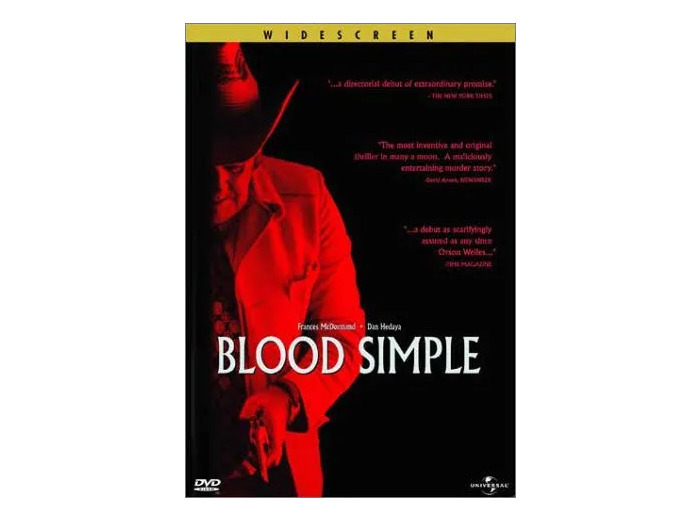 Dvd Blood Simple (zone 1)