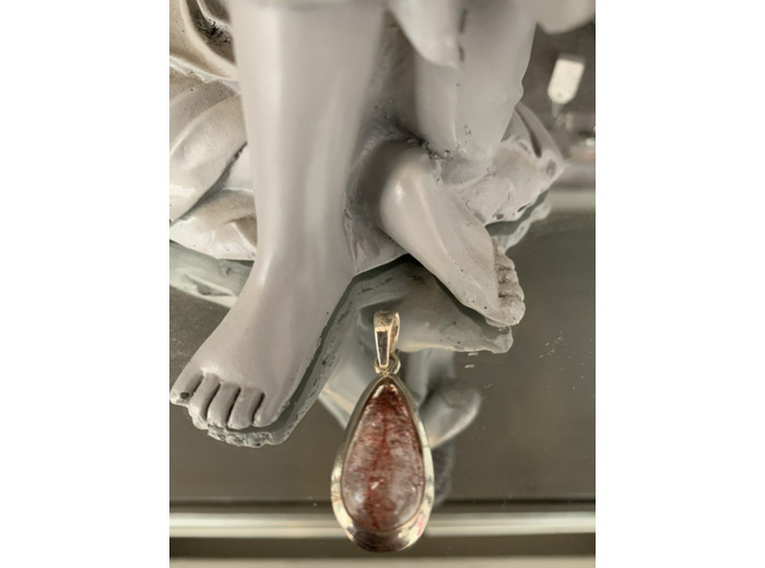 Pendentif en quartz electral