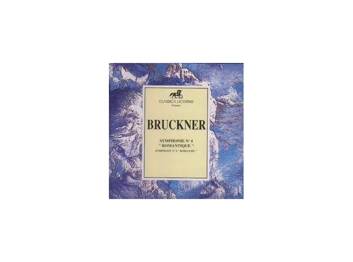 Cd Anton Bruckner - Symphonie Nº 4 ' Romantique ' (1992)
