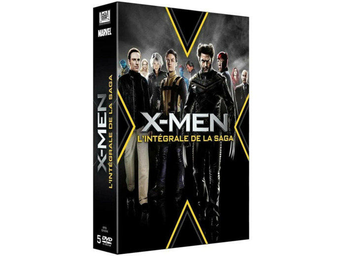 Dvd X - men, l'Intégrale - Coffret 5 DVD (inclus X - Men : Le commencement)