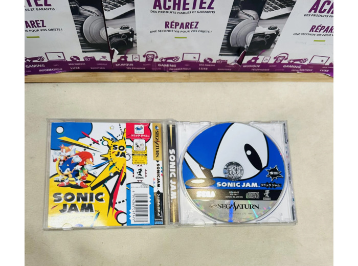 Jeu Sega Saturn Sonic Jam
