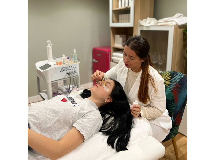 Réhaussement des cils teinture & soin lash Botox