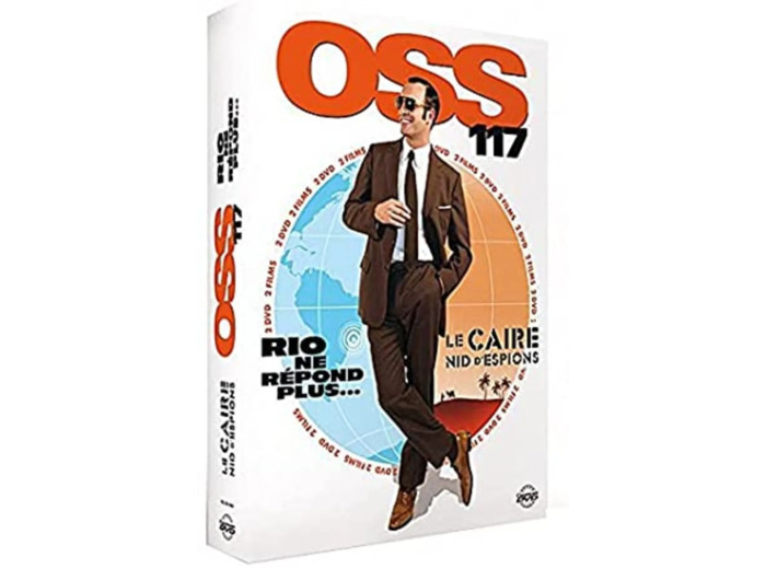 Dvd Coffret OSS 117 - Le Caire, nid d'espions + OSS 117 - Rio ne répond plus