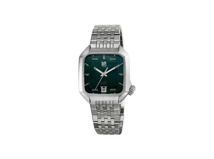 Montre March LA.B AM2 SLIM AUTOMATIQUE 36 MM - GRALL - Acier 7 Maillons Plat