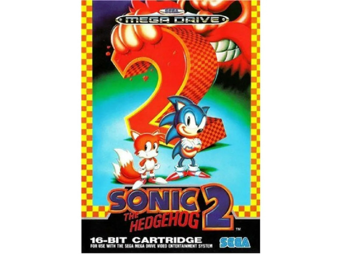 Jeu Sega Megadrive Sonic The Hedgehog 2