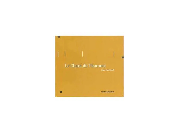Cd Le chant du Thoronet