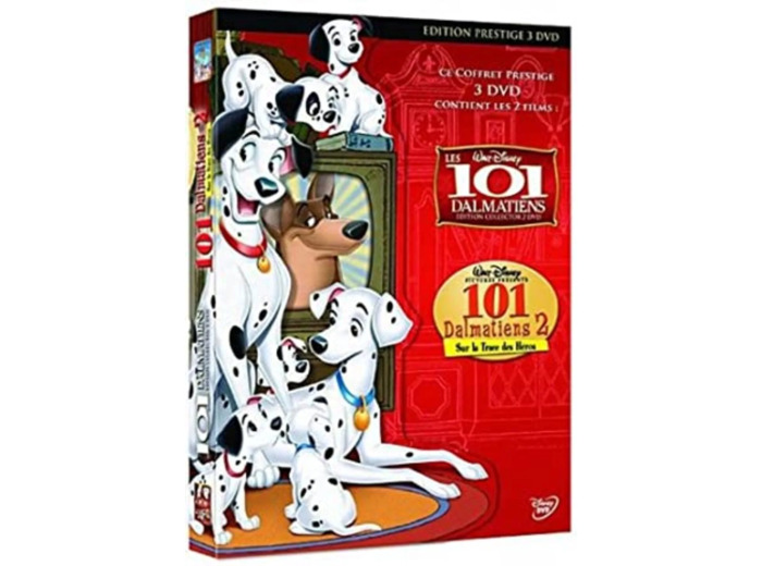 Dvd Les 101 dalmatiens + 101 dalmatiens 2 : sur la trace des héros