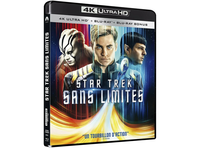 Blu-Ray Star Trek Sans limites - 4K Ultra HD + Blu - ray + Blu - ray Bonus
