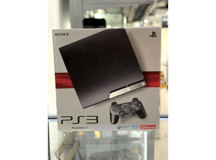 Console Sony Playstation 3 Ps3 Slim 250go avec une manette