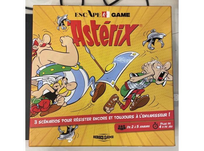 Livre Escape game Astérix: 3 scénarios pour résister encore et toujours à l'envahisseur !