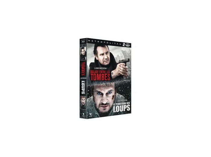 Dvd Liam Neeson : Balade entre les tombes + Le Territoire des loups - Pack