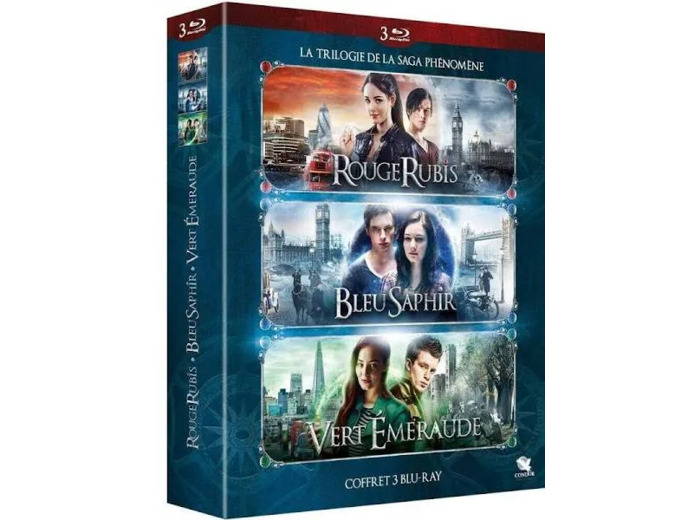 Blu-ray Rouge Rubis Bleu Saphir Vert Émeraude