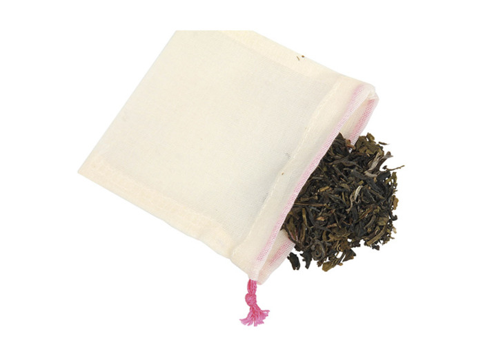 Sachet de thé réutilisable