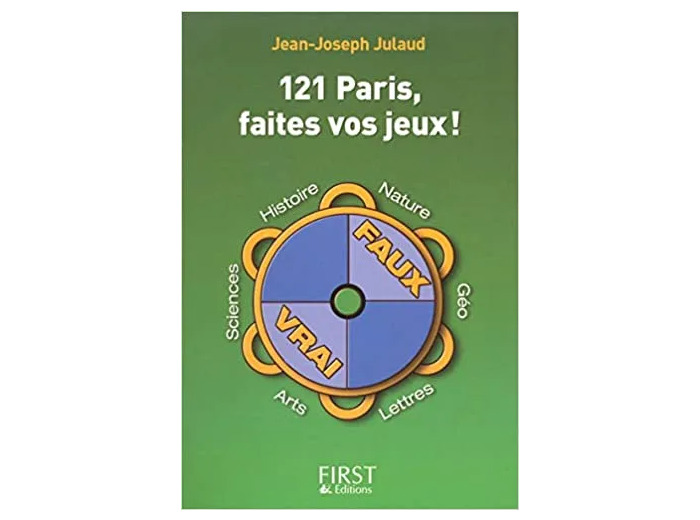 Livre 121 Paris, Faites Vos Jeux !