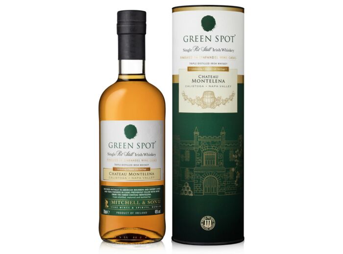 Whisky Irlande Green Spot Finition Fût Zinfandel Chateau Montelena 70cl