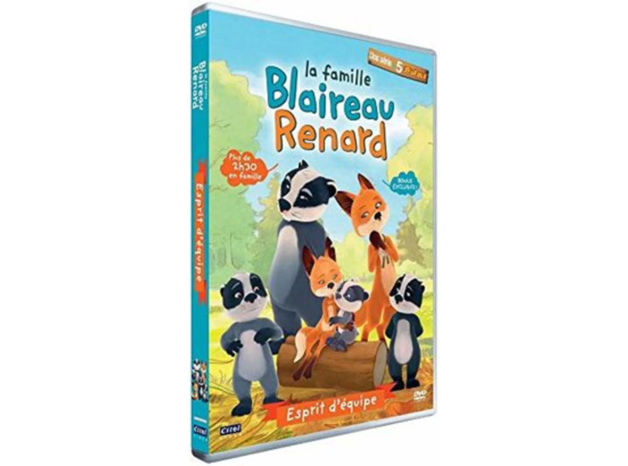 Dvd La famille blaireau - renard, vol. 1 : esprit d'équipe, 13 épisodes