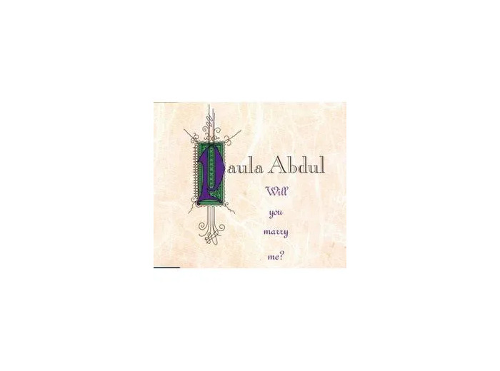 Cd Paula Abdul - Will You Marry Me? (1992)