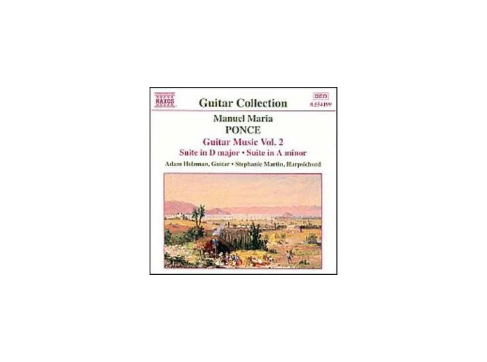 Cd Manuel Marà­a Ponce Cuéllar - Guitar Music Vol. 2 (1999)