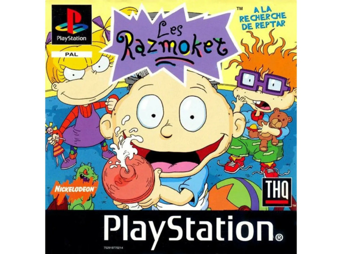 Jeu Ps1 les Razmoket - A  la Recherche de Reptar