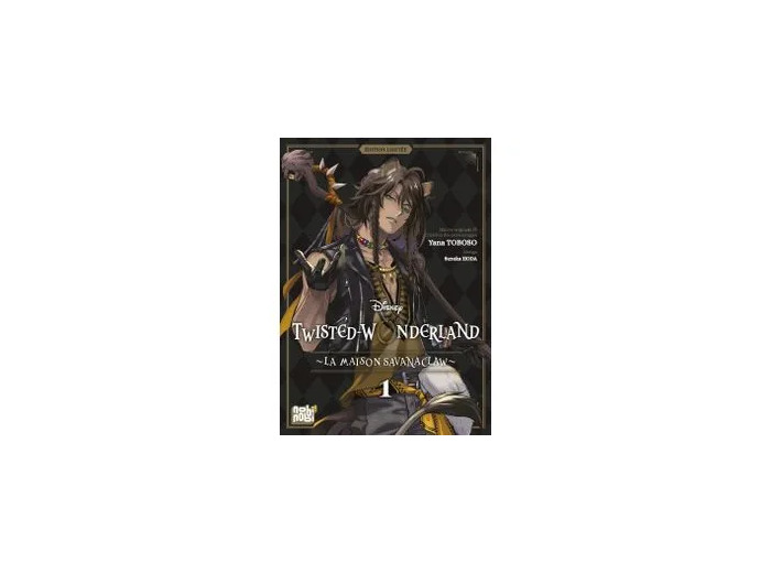 Livre Disney - Twisted - Wonderland - La Maison Savanaclaw - Édition limitée - Tome 1