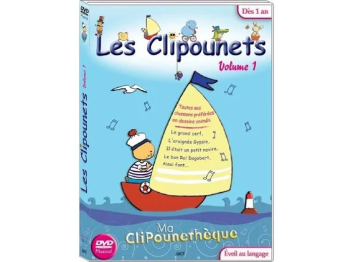 Dvd Ma Clipounethèque : les clipounets /Vol.1