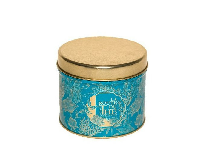 BOITE À THÉ BLEUE  - LA ROUTE DU THÉ