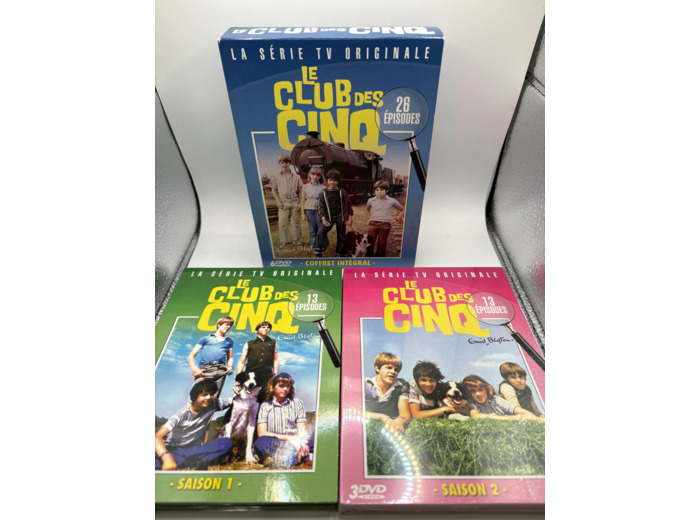 Dvd Le Club des 5 - La serie TV originale - Coffret Saison 1 et 2 (6 dvd)