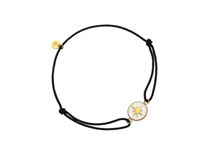 Bracelet Arthus Bertrand Ma Mini Médaille en or jaune