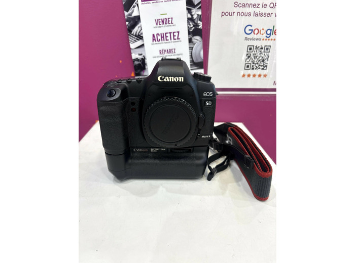 Appareil photo Reflex Canon EOS 5D Mark II Boîtier nu Reflex - 21.1 MP - Cadre plein - 1080p - corps uniquement